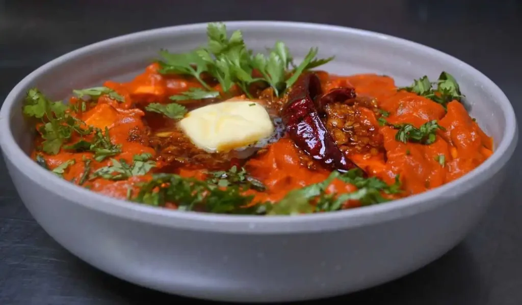 simple paneer curry for lunch